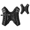 thumbnail image 1 of Amkui Weighted Vest Woman Men,12lb/16lb/20lb/25lb/30lb Weight Vest with Reflective Stripe, Body Weight Vests Adjustable for Walking, Running, Jogging, Workout, Strength Training, Muscle Building, 1 of 7