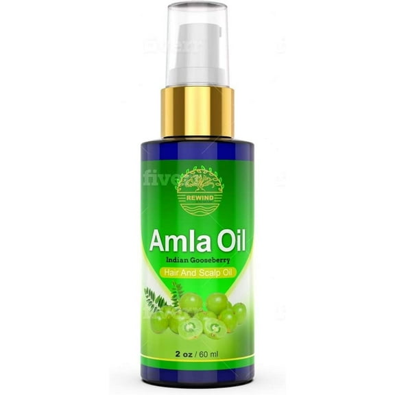 Amla Oil - Pure 100% Natural Amla Oil for Hair Growth, Helps With Premature Greying -Darkens Hair Naturally, Pump Spray 60ml