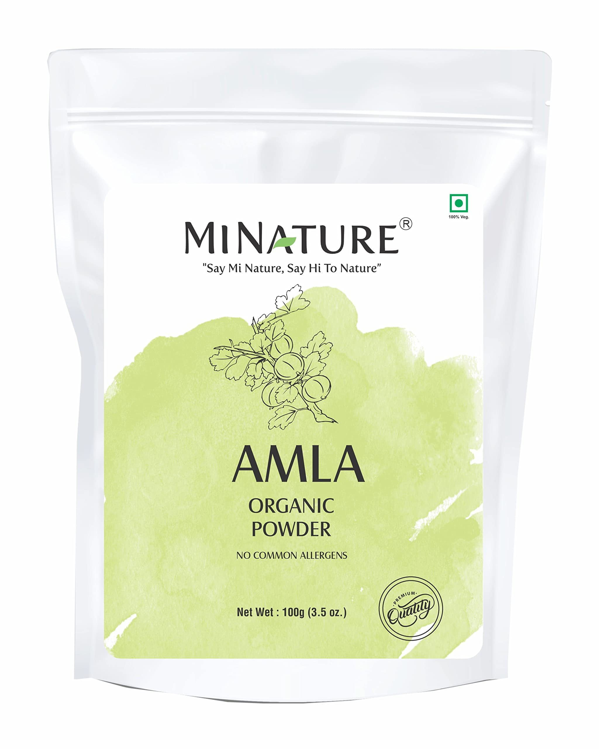 Amla Powder (Amla Fruit Powder) by mi nature USDA Organic Amalaki