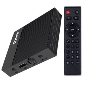 Amlogic S905X4 Android 11.0 X4 with 4GB RAM 64GB ROM 4K Ultra HD H.265 Dual Band WiFi 2.4GHz/5GHz BT 4.0 100M LAN