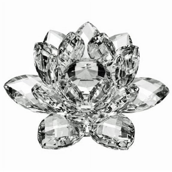 Amlong Crystal Clear Crystal Lotus Flower