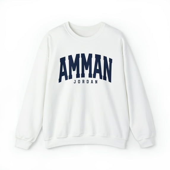Amman Jordan Sweatshirt, Gifts, Crewneck