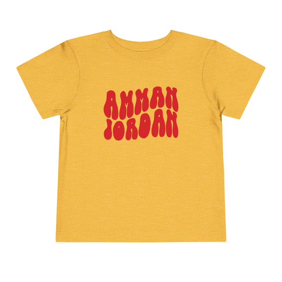 Amman Jordan Toddler Shirt Gifts Boy Girl Size 2T-5T