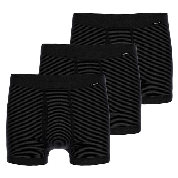 Ammann Men Boxer Shorts Cotton Anthracite 3Xl