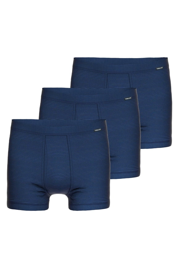 Men Boxer Shorts Cotton Blue 4Xl