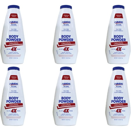 Ammens Powder, Original, 11 Ounces each (Pack of 6)