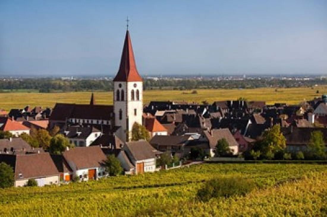Ammerschwihr Alsatian Wine Route Canvas Art - Walter Bibikow DanitaDelimont (26 x 18)