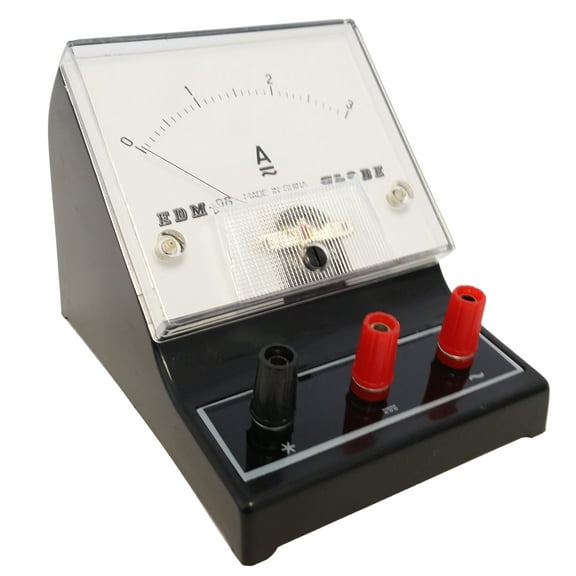 Ammeter, Analog, 0A to 3A; AC/DC.