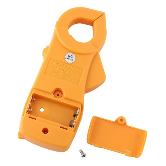 Ammeter, Digital Clamp LCD Meter Support Testing Function Ohmmeter Volt Tester Overload Protection Multimeter, for Automotive Maintenance House