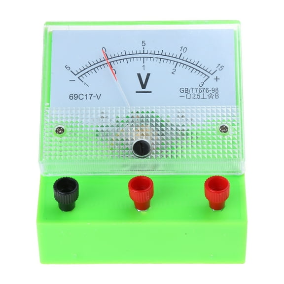 Ammeter Voltmeter Operates from 0V to 3V or 0V to 15V Auxiliary Tools