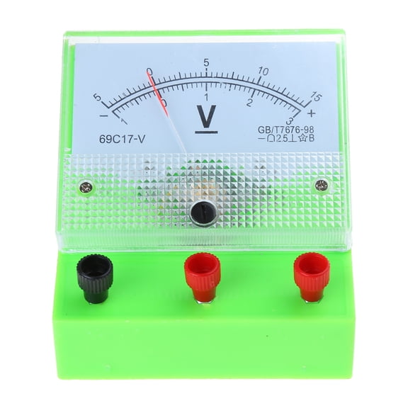 Ammeter Voltmeter Tool for Measuring Direct Current Voltage in High School Science Labs and Physics Experiments