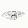 thumbnail image 1 of Ammo Jewel 1.7 Ct Round Cut Lab-Created Diamond Engagement Ring - 14K White Gold Plated - Women's Prong Setting - Ideal for Proposals- Anniversaries- and Thoughtful Birthday Gifts, 1 of 3