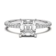 thumbnail image 1 of Ammo Jewel 2.1 Ct Marquise Cut Diamond Hidden Halo Engagement Ring - 14K White Gold Plated - Elegant Pave Setting for Women's Ring - Perfect for Proposals - Gift for Her - Stunning Jewelry Design, 1 of 3