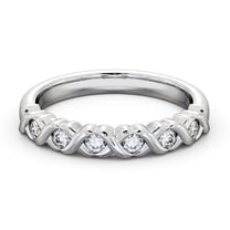 Ammo Jewel White Gold Over 14K Silver Diamond Ring - 0.8 Ct VVS1/D Round Cut Lab Created Simulated Diamond Ring - Dainty Engagement Wedding Diamond Rings for Women's - Simple Diamond Ring for Her