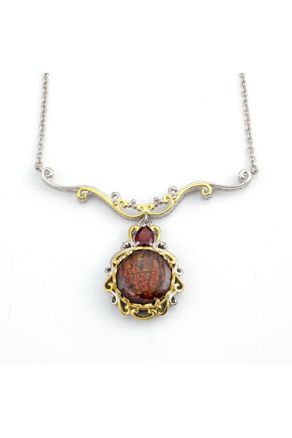 Ammolite Necklace- Vintage
