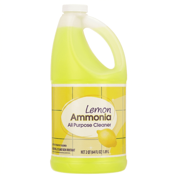 Ammonia All Purpose Cleaner, Lemon Scent, 64 fl oz