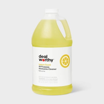 Ammonia Cleaner and Disinfectant - Lemon - 64 fl oz
