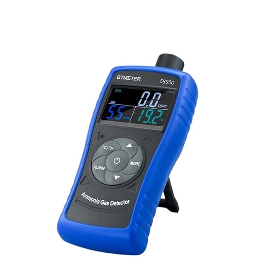 Ammonia Gas Monitoring Detector NH3 Monitor,0-100ppm Particle Detector Meter With USB Recharge Battery For Industry Farms