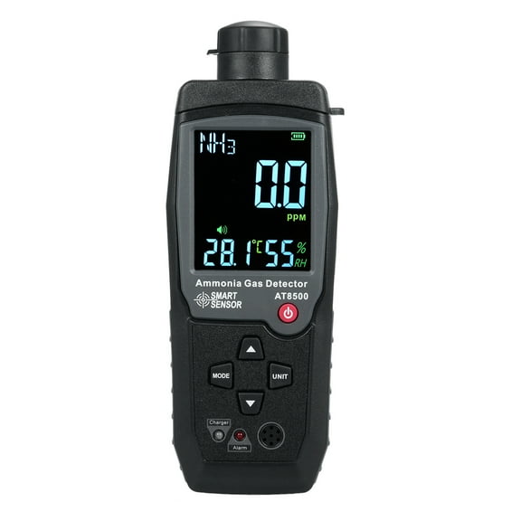 Ammonia Meter,Meter With Lcd Tester 0-100ppm Meter Nh³ Tester 0-100ppm With Lcd Display 0-100ppm Meter With Handheld Nh³ Tester Black