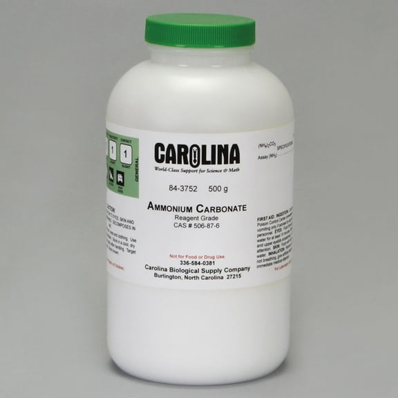 Ammonium Carbonate, Reagent Grade, 500 G