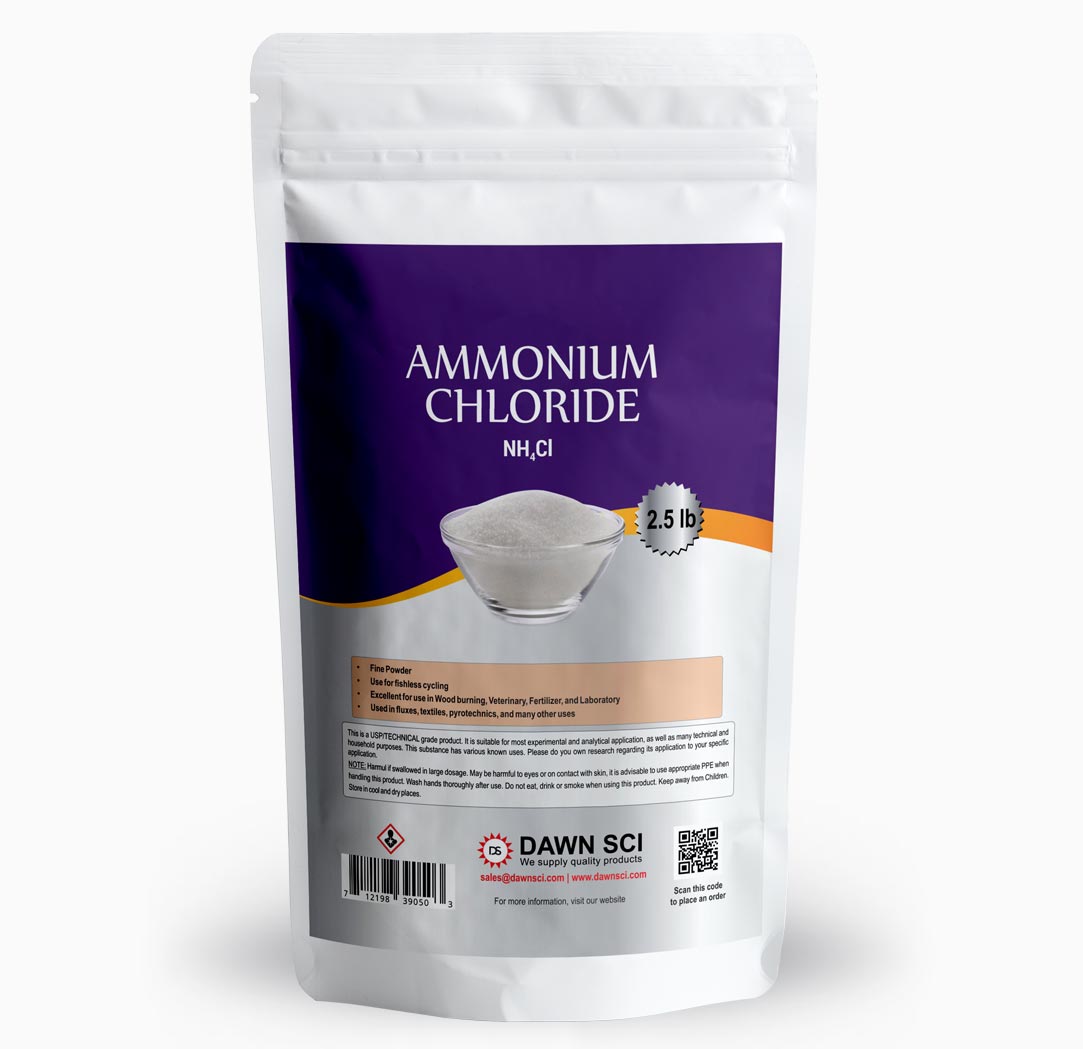 Ammonium Chloride powder 2.5 Lb 