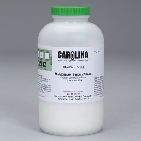 Ammonium Thiocyanate, Laboratory Grade, 500 G