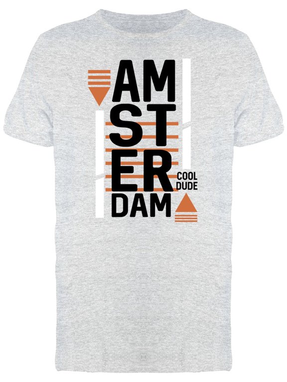 Amnsterdam Cool Dude Graphic Tee Men's -Image by Shutterstock