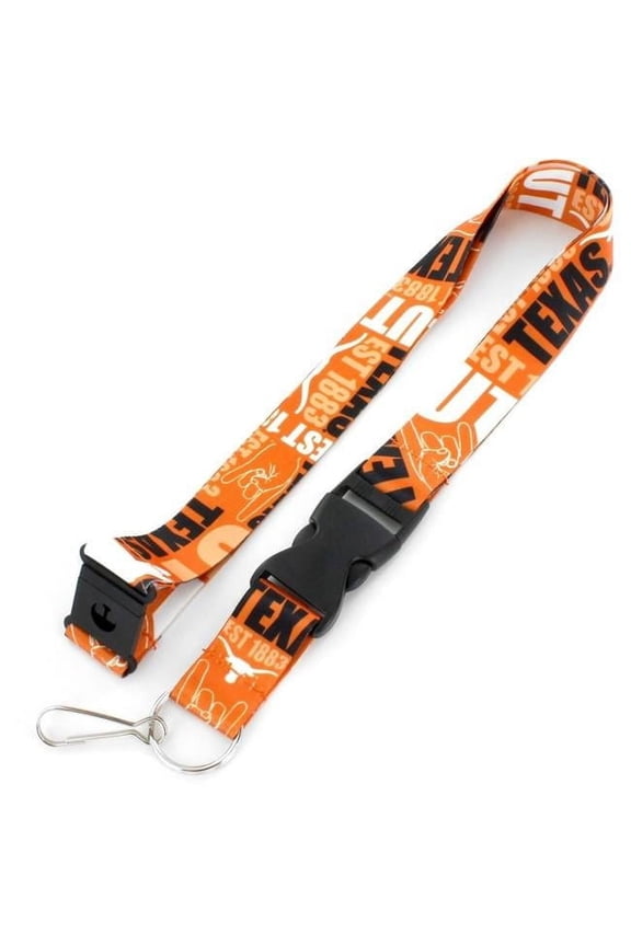 6326489239 Texas Longhorns Lanyard Breakaway Style Dynamic Design