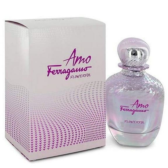 Amo Ferragamo Flowerful by Salvatore Ferragamo, 3.4 oz Eau de Toilette Spray for Women
