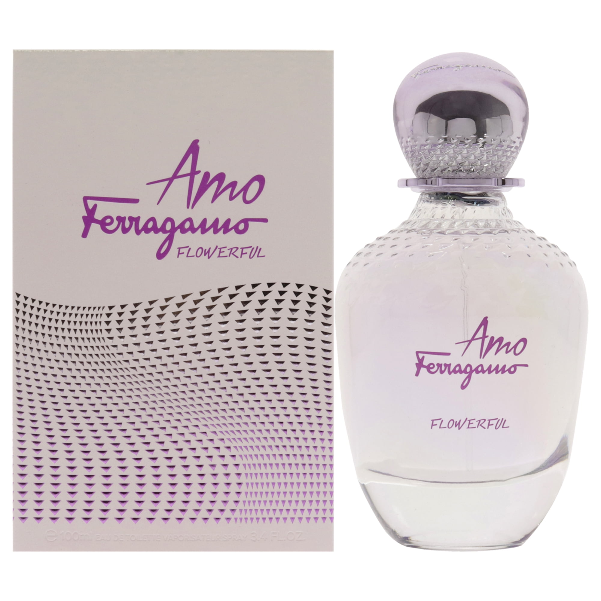 Amo Flowerful Eau De Toilette Spray By Salvatore Ferragamo - 3.4 oz Amo Flowerful Eau De Toilette Spray By Salvatore Ferragamo - 3.4 oz