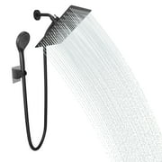 Amobro 12" Shower Head, 8 Modes, Rainfall/Handheld Shower Combo, 2 Piece