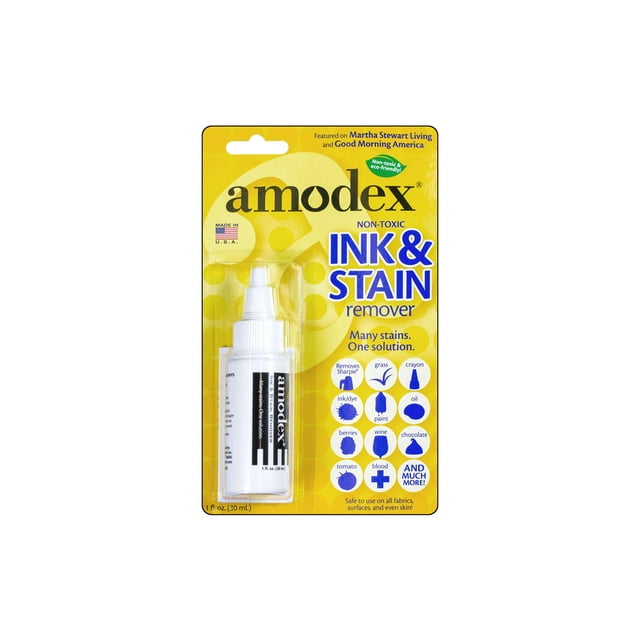 Amodex Ink & Stain Remover 1oz Carded