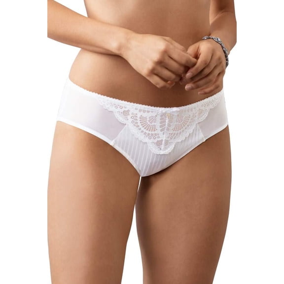 Amoena Karolina Panty - White/Light Nude - 14
