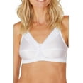 thumbnail image 1 of Amoena Women's Nancy Wire-Free Pocketed Mastectomy Bra, White, 34DDD, 1 of 5