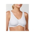 thumbnail image 1 of Amoena Womens Frances Front-Close Wire-Free Comfort Bra Style-2128, 1 of 4