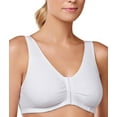 thumbnail image 1 of Amoena Womens Frances Front-Close Wire-Free Comfort Bra Style-2128, 1 of 2
