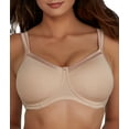 thumbnail image 1 of Amoena Women's Lara Satin Pocketed Seamless Wire Free Tshirt Bra, Nude, 42AA, 1 of 2