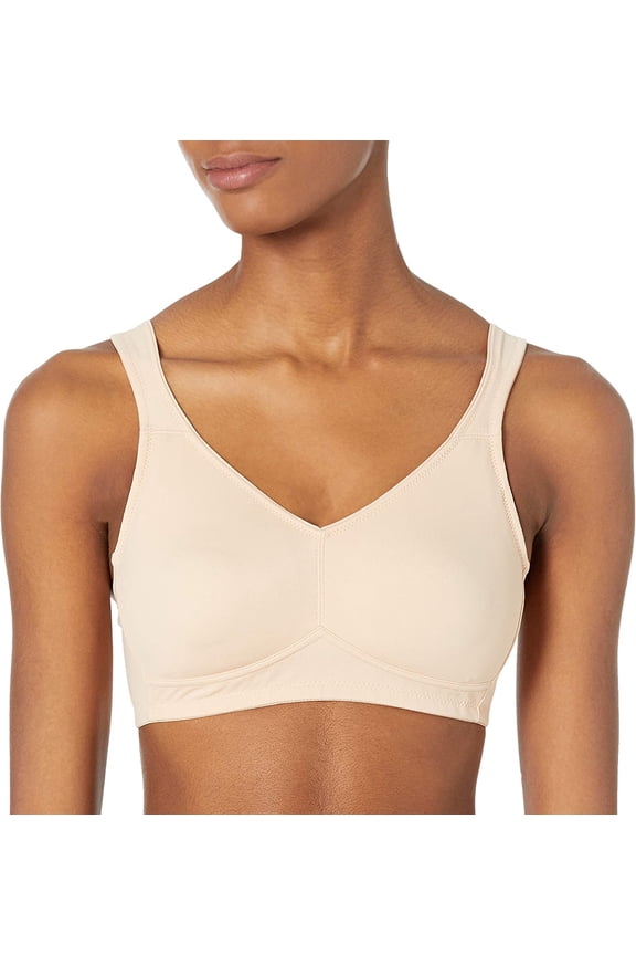 Womens Marlena Seamless Wire Free Bra 42D Nude
