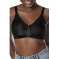 thumbnail image 1 of Amoena Womens Nancy Non-Wired Pocketed Mastectomy Bra Black 52D, 1 of 3