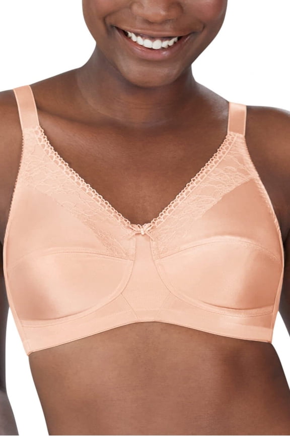 Womens Nancy Non-Wired Pocketed Mastectomy Bra Rose Nude 42DDD