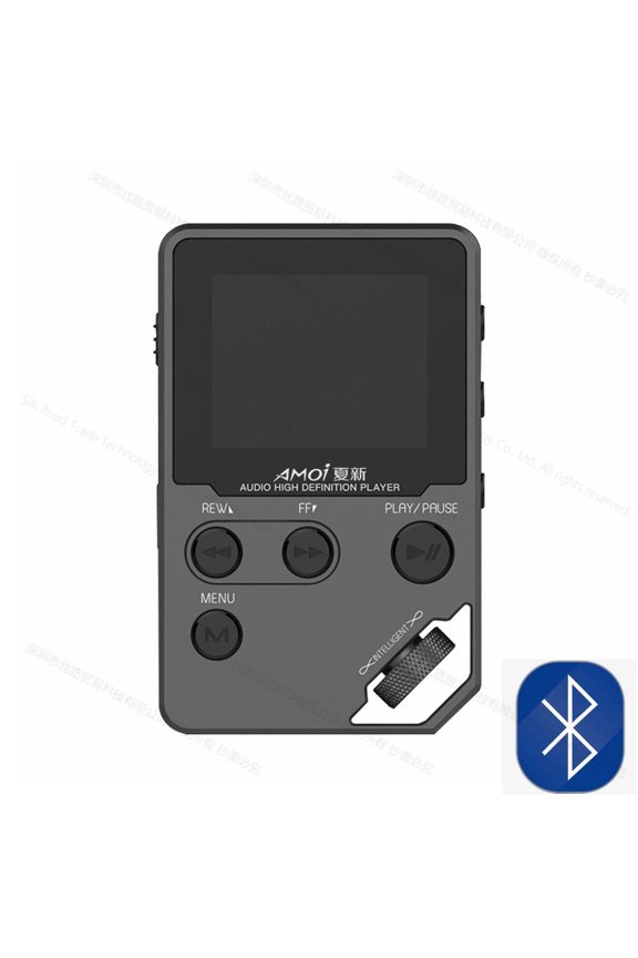 C10 Hifi MP3 Music Player HD Lossless Mini Sports Jogging DAC Radio FM TF DSD Ebook Stereo Recorder Trackwheel Walkman-8GB Gray
