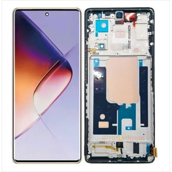 Amoled Display With Frame For Infinix Note 40 Pro 4g 5g