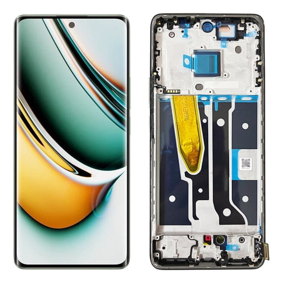 Amoled Display With Frame for Realme 11 Pro+ Plus Rmx3741