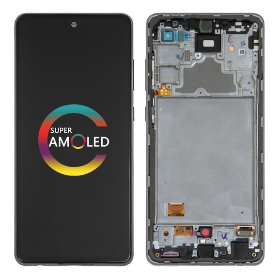 Amoled Touch Screen With Frame for Samsung A72 5g A726