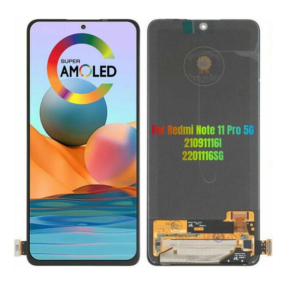 Amoled Touch Screen for Redmi Note 11 Pro 5g 2201116sg