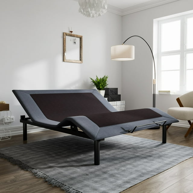 Amolife 2.0 King Size Adjustable Bed with Upgraded Motors and Wireless