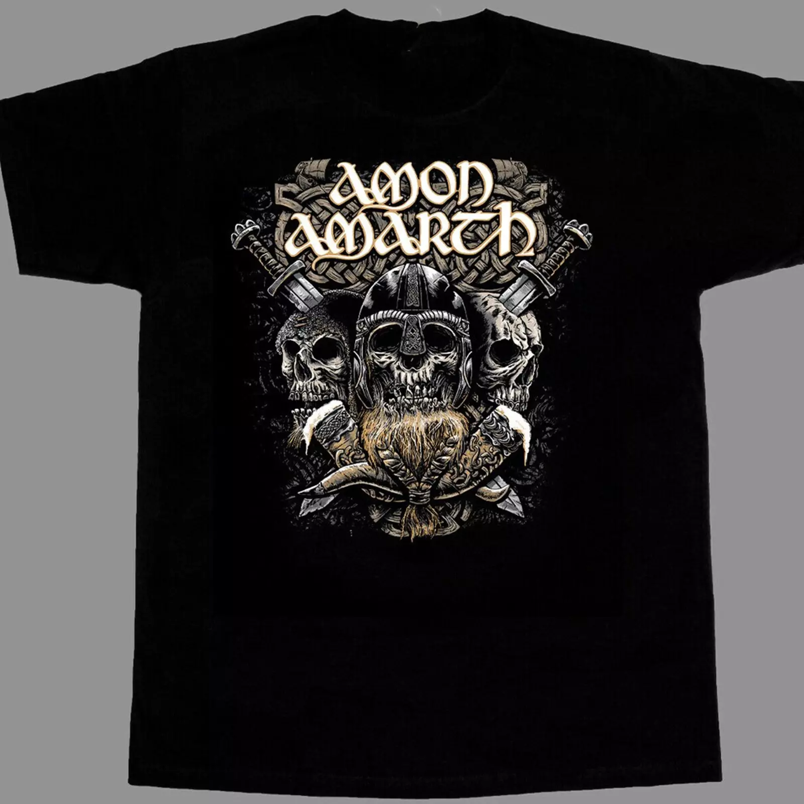 Amon Amarth Band Album Black Shirt Unisex Short Sleeve All Sizes Ni367