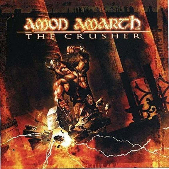 Amon Amarth The Crusher (Limited Edition, Brown & Beige Marble) [Import] Records & LPs