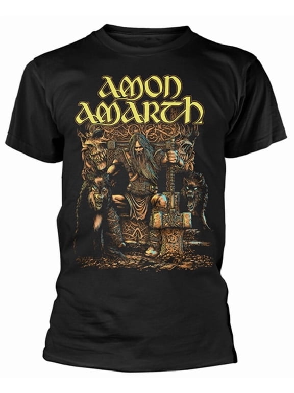 Amon Amarth Thor Black Celebration Style With Classic Appeal T-Shirt, Size S-5XL