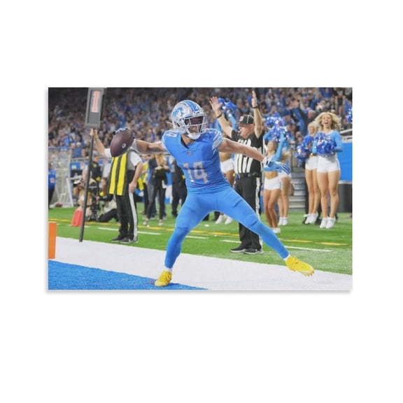 Amon-Ra St. Brown Canvas Poster Picture Print Canvas Poster Wall Paint Art Posters Decor Modern Home Artworks Gift 12x18inch(30x45cm)